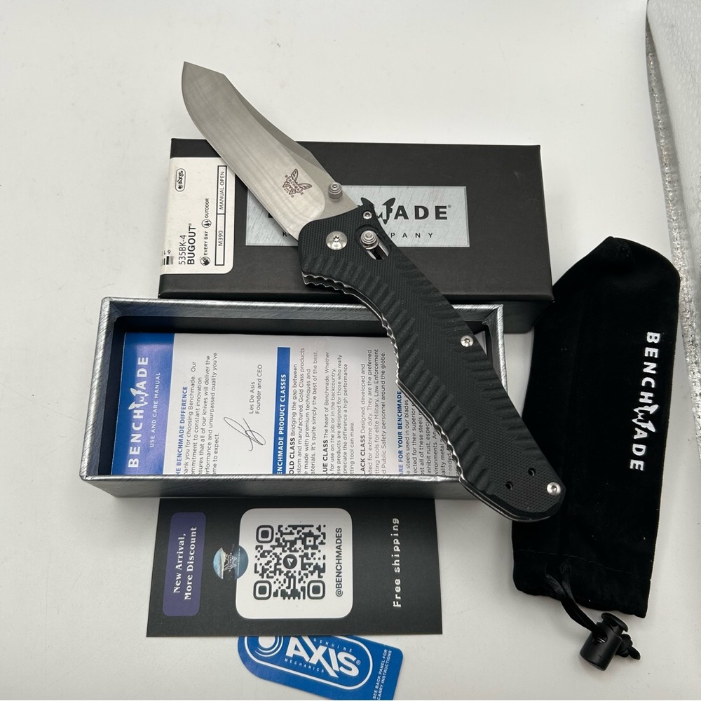 Benchmade 810 Osborne Contego M390 Folding Knife Rare Discontinued NEW IN BOX